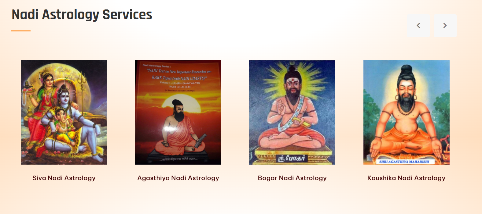 Traditional sages and Nadi Astrology traditions represented in an illustrated image